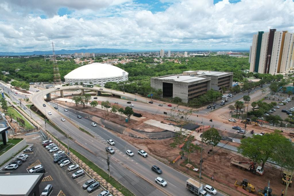 Novo retorno na Avenida do CPA já está liberado para trânsito; cruzamento será fechado