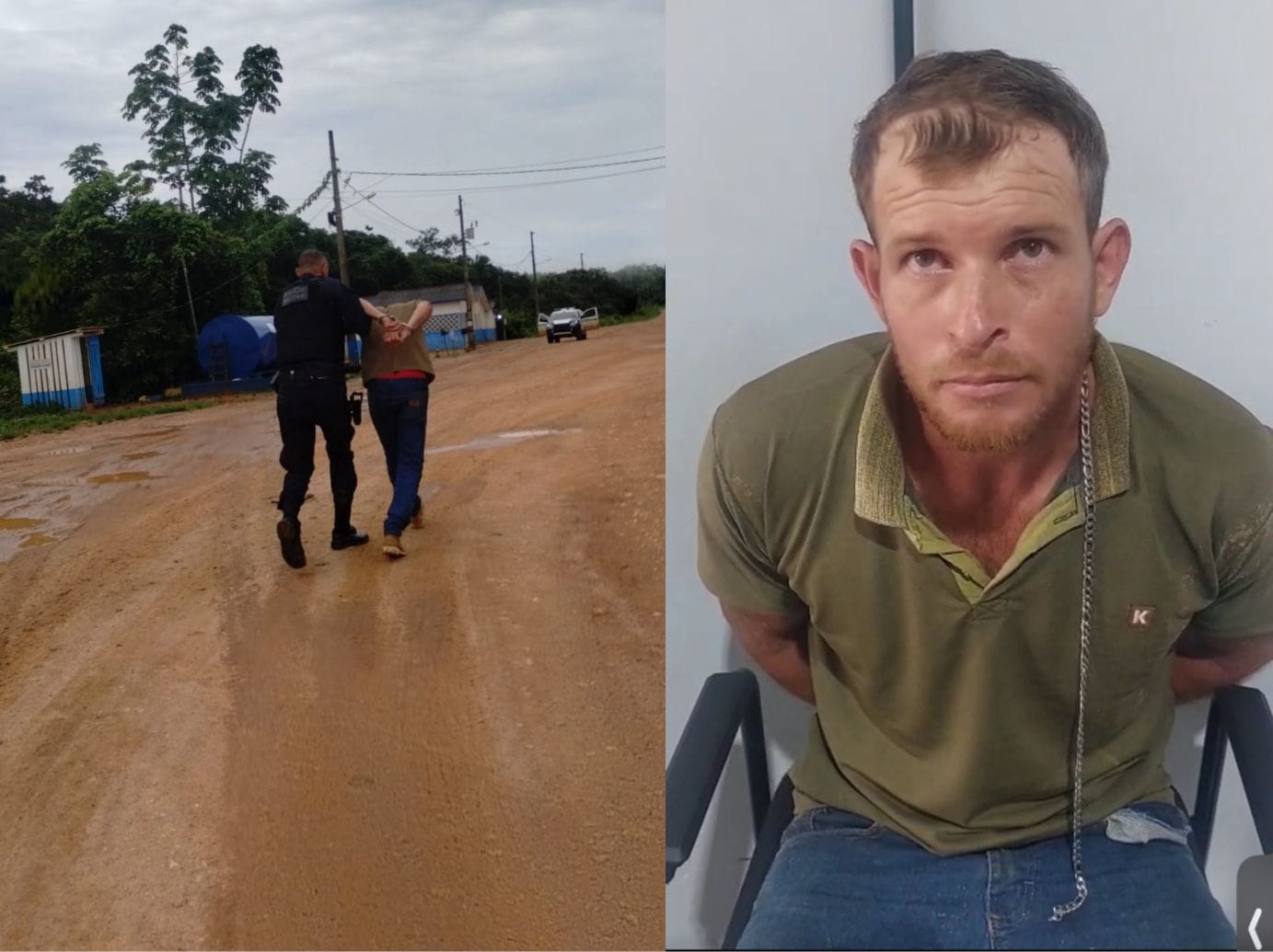 Homem mata namorada a facadas, manda vídeo do corpo para ex e é preso ao tentar fugir