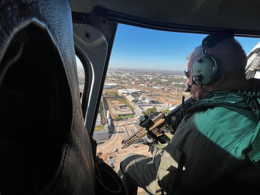 Operações aéreas do Ciopaer crescem 46% e reforçam apoio às forças policiais de MT