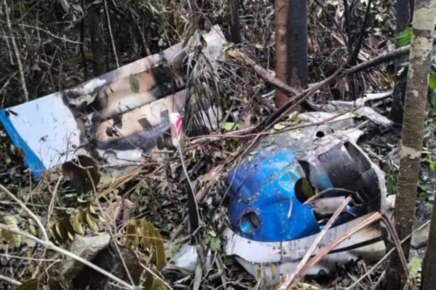 Avião cai em mata no interior de Mato Grosso e piloto desaparece; vídeo