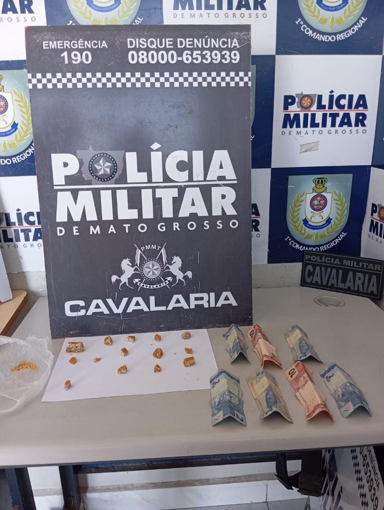 Cavalaria prende homem com 11 passagens criminais em Cuiabá