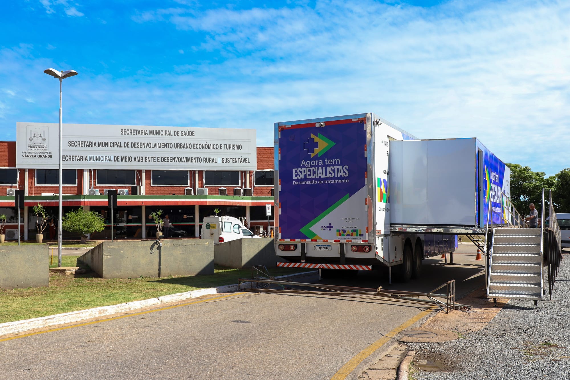 Carreta “Agora Tem Especialistas” já está em Várzea Grande e inicia atendimentos na sexta-feira