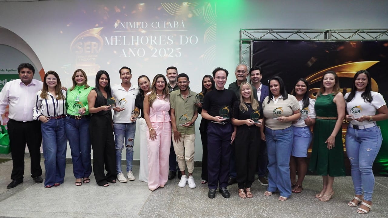 Unimed Cuiabá premia destaques do atendimento ao cliente em 2025