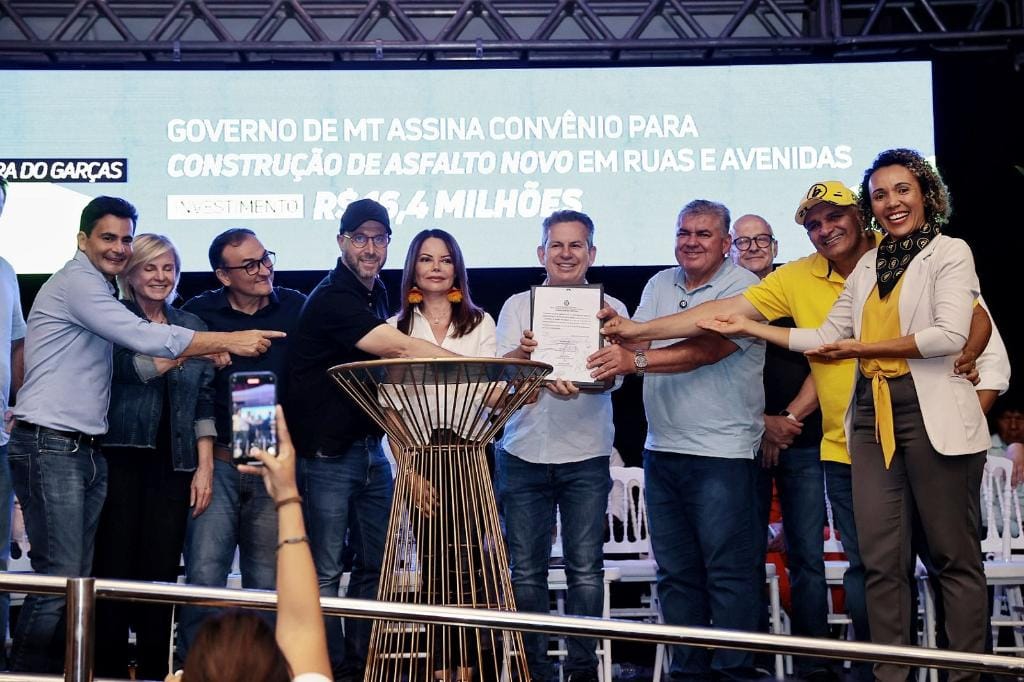 Mauro Mendes anuncia R$ 85 milhões para infraestrutura e educação de cinco municípios