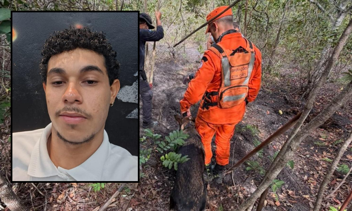 Cão de busca do Corpo de Bombeiros localiza corpo de vítima desaparecida