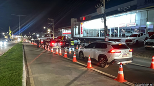 Operação Lei Seca resulta em 10 autuações criminais em Várzea Grande