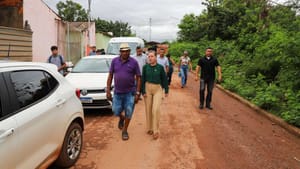 Prefeita e vice voltam aos locais atingidos pelas chuvas e buscam solução para alagamentos