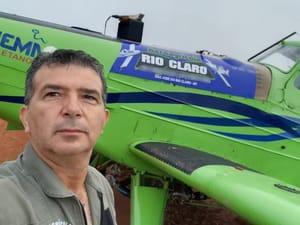 Piloto morre após queda de avião agrícola durante pulverização em MT