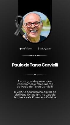 Morre Paulo de Tarso, jornalista que ajudou a implantar a Rádio Assembleia de Mato Grosso
