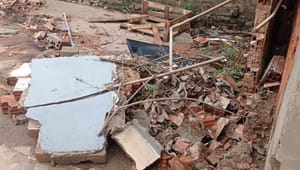 Defesa Civil de Cuiabá e Crea-MT vistoriam casas interditadas após desabamentos