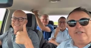 Blairo chama Pivetta de “futuro governador” durante viagem; vice já se movimenta para 2026