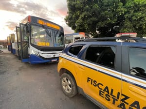 Ager fiscaliza transporte coletivo intermunicipal entre Cuiabá e Várzea Grande