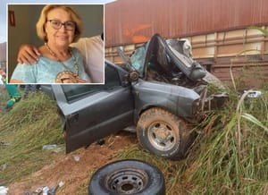 Pioneira e empresária de cidade em MT morre em colisão entre picape e carreta