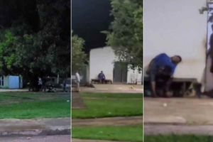 Morador grava exato momento que homem é assassinado a facadas em MT; veja imagens