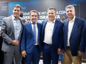 Presidente do TCE destaca coragem de Mauro Mendes em concluir Hospital Central