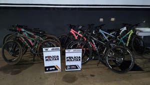 PM detém quadrilha de adolescentes especializada em furtos de bicicletas