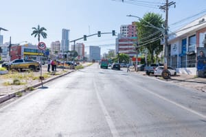 Avenida do CPA funcionará só com meia pista a partir deste sábado
