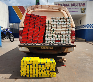 Polícia apreende 227 tabletes de cocaína e causa prejuízo de R$ 8 milhões à facção