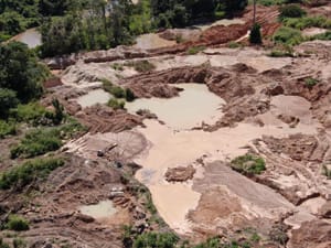 Sema aplica multa de R$ 200 mil durante operação de combate à mineração ilegal em MT