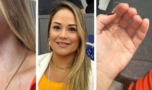 Advogada e namorado presos por agredir três irmãs em MT pagam fiança e são soltos