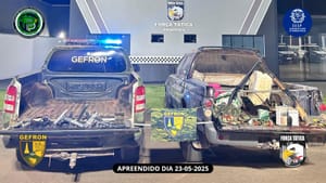 Confronto com Gefron termina com dois criminosos mortos e arsenal apreendido em MT