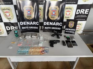 PC prende integrante de facção criminosa com arma de policial, drogas e vídeos de ‘salves’