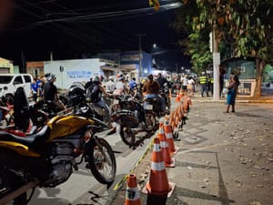 Cinco condutores são presos durante Operação Tolerância Zero Sobre Duas Rodas em VG