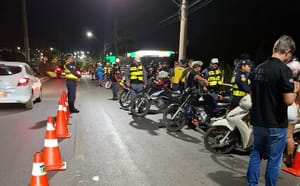 Operação resulta na prisão de seis pessoas e remoção de 59 motocicletas em Cuiabá