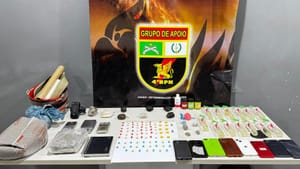PM prende três traficantes e apreende maconha e drogas sintéticas em VG e Cuiabá