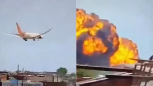 Avião da Air India com 242 pessoas a bordo cai perto de aeroporto indiano