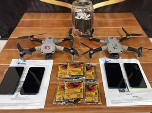 Polícia Penal abate 25 drones que tentaram entrar em perímetro de penitenciária