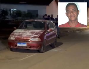 Homem é assassinado dentro de carro com ao menos 12 tiros após sair de conveniência em MT