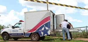 Dois corpos são encontrados carbonizados em estrada próximo à Ponte de Ferro
