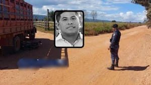 Indígena morre atropelado caminhão em MT; familiares  protestam por justiça