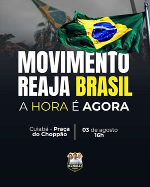 Bolsonaristas farão atos de mobilização em Cuiabá em defesa do ex-presidente