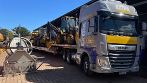 Extra Máquinas celebra 5 anos da sua divisão de transporte com comboio até Sinop