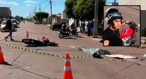 Motociclista morre em batida com caminhão betoneira em avenida de Sinop