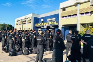 Policiais civis reforçam efetivo nas delegacias no interior do Estado
