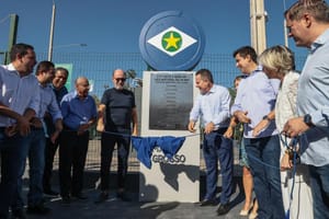 Mato Grosso inaugura gasoduto de R$ 40 milhões no Distrito Industrial de Cuiabá