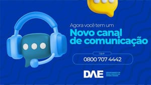 DAE-VG amplia horário do 0800 e passa a atender sábados e domingos