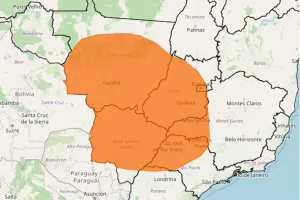 Inmet emite alerta laranja para baixa umidade entre 20% e 12% em Mato Grosso e mais 6 estados