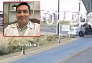 Vídeo mostra acidente que matou médico otorrino; namorada ficou ferida