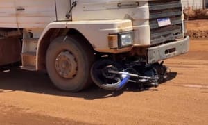 Adolescente de 17 anos morre esmagado após ser atropelado por caminhão em rodovia federal