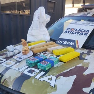 Traficante é preso com 10 quilos de drogas e 15 quilos de ácido bórico em Cuiabá