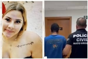Criminoso que matou namorada venezuelana na frente dos filhos se entrega em Várzea Grande