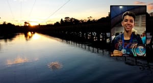 Corpo de menor é encontrado horas após afogamento a 15 metros de profundidade