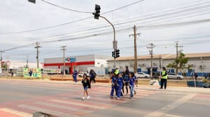 VG instala dispositivos para segurança de pedestres e comunidade escolar