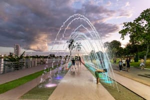 Parque das Águas passa por reformas após anos de abandono e ganha melhorias