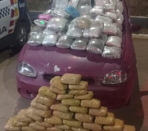 Traficante é preso com carga de droga, munições e sete pistolas que seriam trazidas para Cuiabá