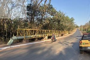 Prefeito decreta situação de calamidade para reparo da ponte sobre o Córrego do Moinho